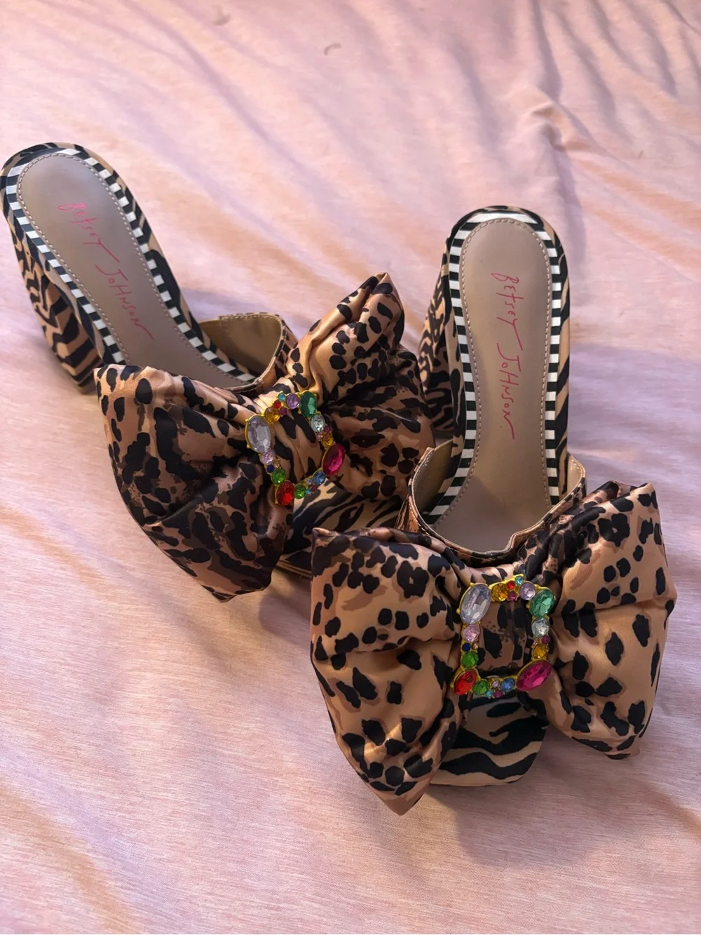Betsey Johnson leopard print